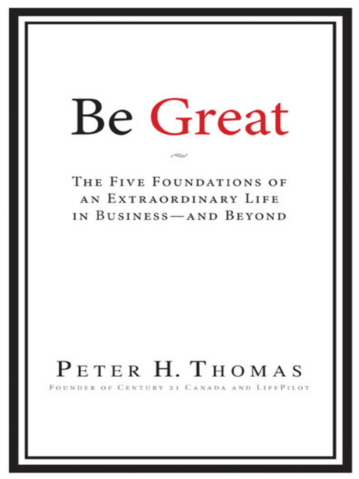 Cover image for Be Great